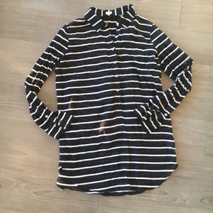 ⚡️J. crew striped tunic